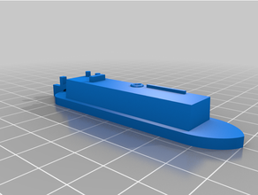 concedido mini canal barcos miniatura modelo Thomas amigos trem 3d print model - Mito3D