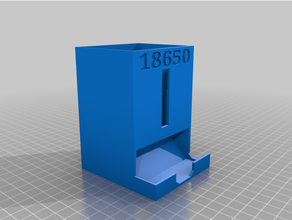 18650 dispenser dispensatore 3d print model - Mito3D