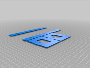 rectangle tube cap 3d print model - Mito3D