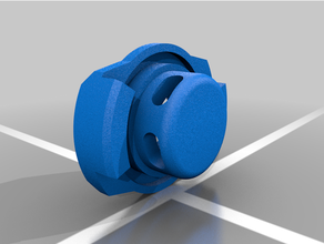 intex aria materasso connettore gonfiatore adattatore valvola dewalt 3d print model - Mito3D