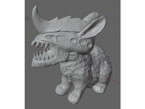 Bunnygaunt 3d print model - Mito3D