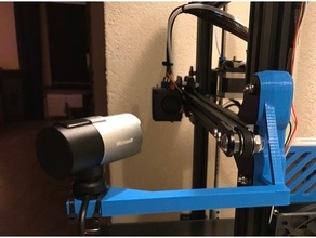 cam mount roller cover 3d print model - Mito3D