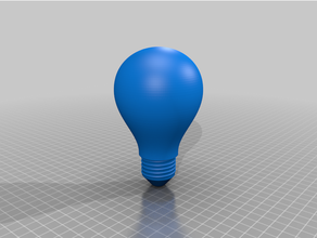 light bulb fbx stl 3d print model - Mito3D