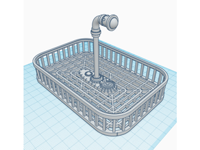 anycubic clean cure basket subscreen 3d print model - Mito3D