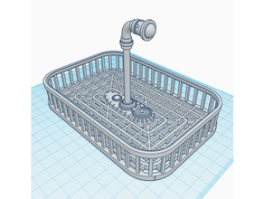 anycubic reinigen heilen Korb Subscreen 3d print model - Mito3D