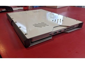 zephyrus g14 ordenador portátil caso funda respiradero almohadilla 3d print model - Mito3D