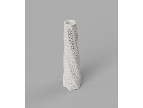voronoi vase 3d decoration 3d print model - Mito3D