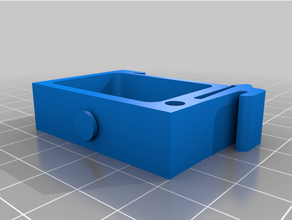 din wall mount adapter 3d print model - Mito3D