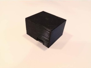 milight cubo caso bainha wemos d1 mini esp8266 3d print model - Mito3D