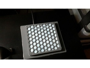 cale grille ventilateur duster filter fan ikea lack 3d print model - Mito3D