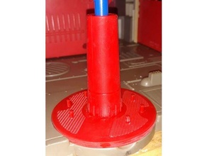 real ghostbusters firehouse pole platform 3d print model - Mito3D