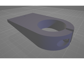 clamp table leg ikea linnmon 3d print model - Mito3D
