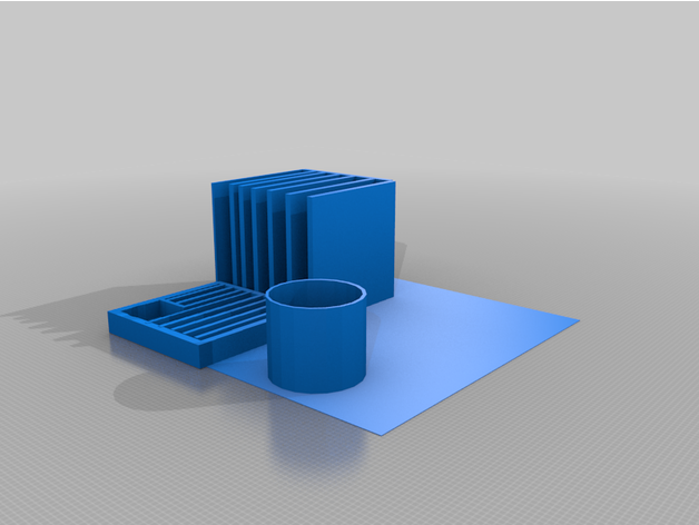 desktop organizzatore studentdesignchalleng 3D print model - Mito3D