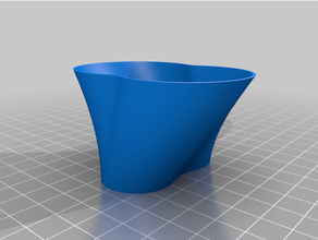 simple vase called blonk stink names dumb small 3d print model - Mito3D
