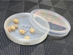Pringtri tabak Petri pringles kapak yukarı döngü ileri dönüşüm 3d print model - Mito3D