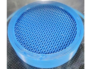 antimicrobial filter mesh air copper3d covid covid-19 covid19 covidmask disinfectant disinfection filtration gyroid nanohack nanoparticle 3d print model - Mito3D