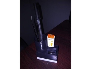 organizador sd pendrive pencil 3d print model - Mito3D