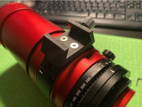 renarde queue d'aronde adaptateur William optique chat rouge astrophotographie télescope 3d print model - Mito3D