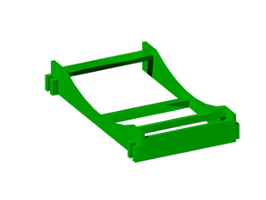 filament bobine espace rangement titulaire soutien 3d print model - Mito3D