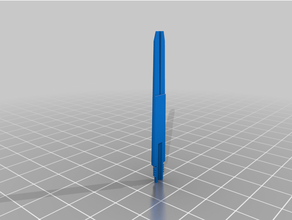 darts stem shaft carbon fiber bar insert 3d print model - Mito3D
