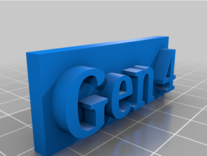 Generacion 4 revista generation4 3d print model - Mito3D