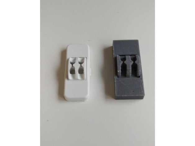 persianas suporte cobrir bainha poupar partes janela 3D print model - Mito3D