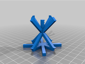 minimal xyz calibration cube 3d print model - Mito3D