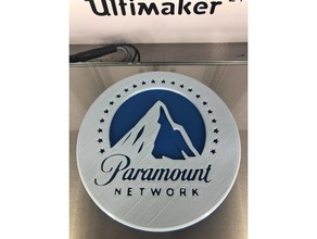 paramount network drinkcoaster beer bottle coaster coasters coca cola film movies idealab 3d television televisione prop tv 3d print model - Mito3D