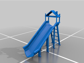 toy slide 3d print model - Mito3D