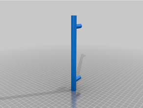 furniture handle 3d printing screw 3d print model - Mito3D