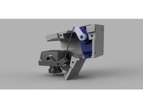 servo tilt mechanism nano talon arduino caddx turtle v2 camera mount fpv pantilt pan 3d print model - Mito3D