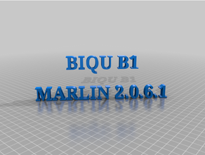 biqu b1 bltouch homing firmware marlin 2061 3d print model - Mito3D