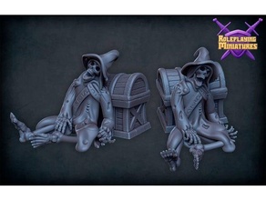 hechicero esqueleto 3d print model - Mito3D