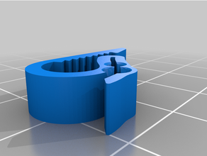 küçük evrensel iplik klips 285 175 delikler 3d print model - Mito3D