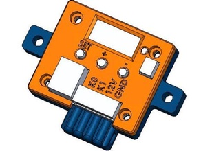 hw-557 w1209 temperature controlled switch enclosure 3d print model - Mito3D