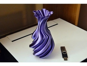 vase 265 container flower 3d print model - Mito3D