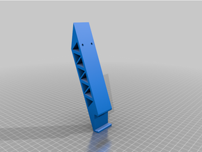 anycubic chiron lcd extension mount anycubic chiron anycubic chiron chiron 3d print model - Mito3D