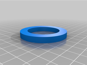 bathroom faucet clamp ring sink water 3d print model - Mito3D