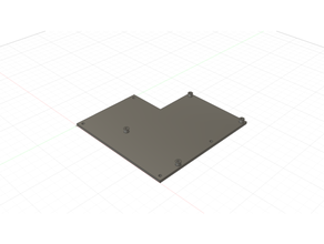 anycubic i3 Mega skr 14 Tafel montieren Adapter 3d print model - Mito3D