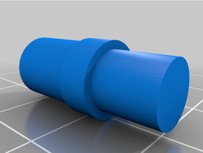 transition sleeve 6mm shaft 8mm bearing 3d print model - Mito3D