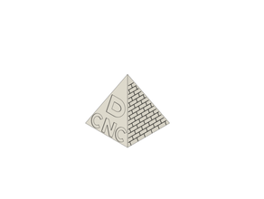pyramid 3d print model - Mito3D