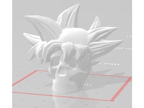 dragon ball character skulls 3d print model - Mito3D