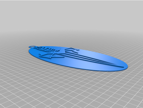 microtech logos eagle claw knives logo 3d print model - Mito3D