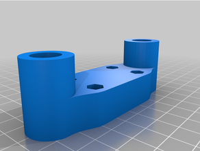 printrbot simples metal remixar híbrido modular carretel rolo suporte pearlgreymusic 3d print model - Mito3D