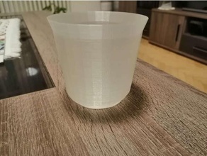 vaso modo plantar potes Panela vasos 3d print model - Mito3D