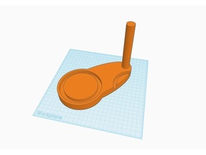 nutribullet cup & lid holder kitchen storage 3d print model - Mito3D