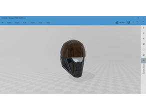 swtor sith beryllius helmet mkii kotor trooper star wars republic 3d print model - Mito3D