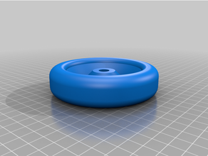 happy rotating snack ball 3d print model - Mito3D
