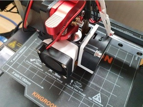 Kingroon kp3s Hotend soğutma braket 3d print model - Mito3D