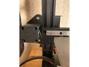 ender 3 x-axis limit switch linear rail 3d print model - Mito3D